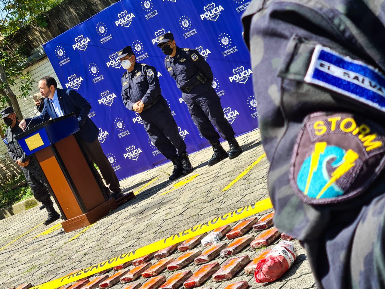 Gabinete de Seguridad da segundo golpe al narcotráfico en menos de una semana con incautación de droga valorada en más de $5 millones en San Vicente