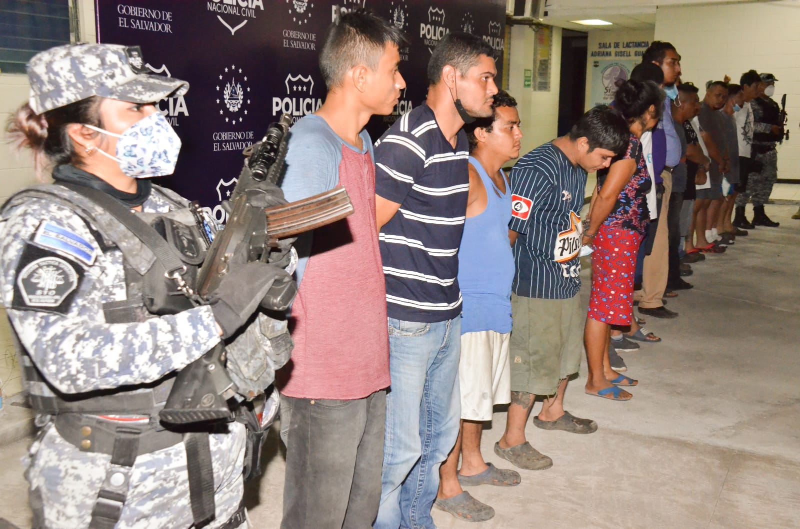 Incursión en Santa Ana deja numerosas capturas de pandilleros