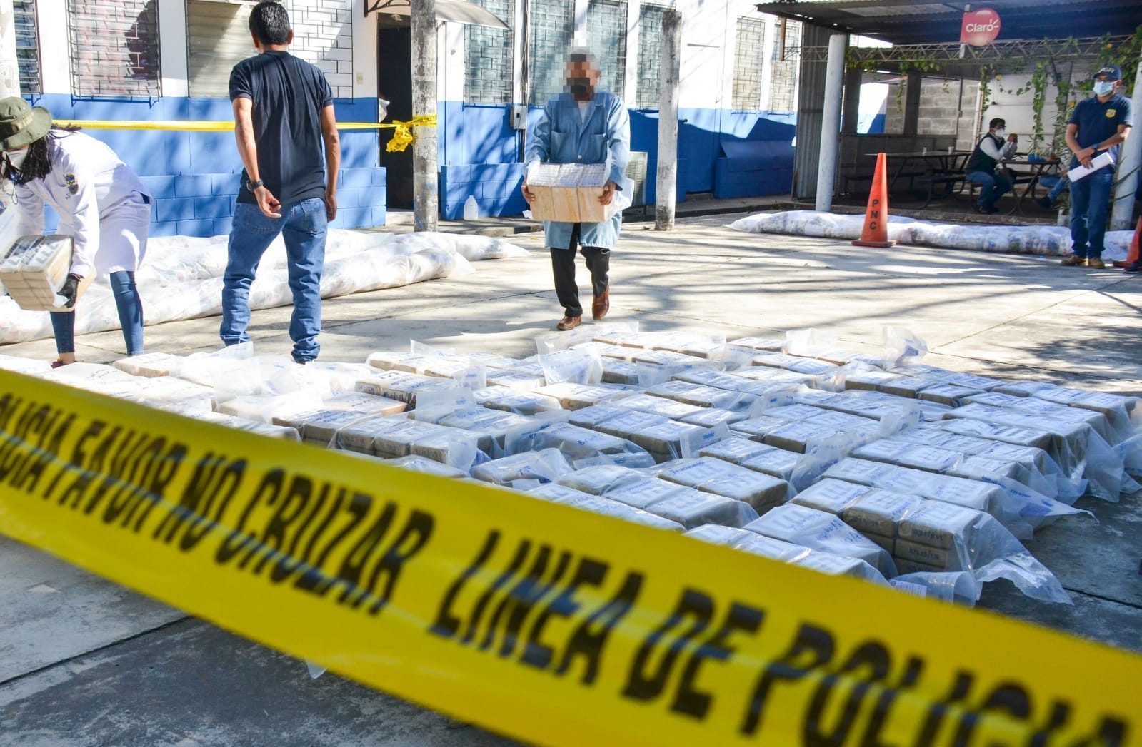 Destruyen el mayor cargamento de cocaína incautados a estructuras del narcotráfico