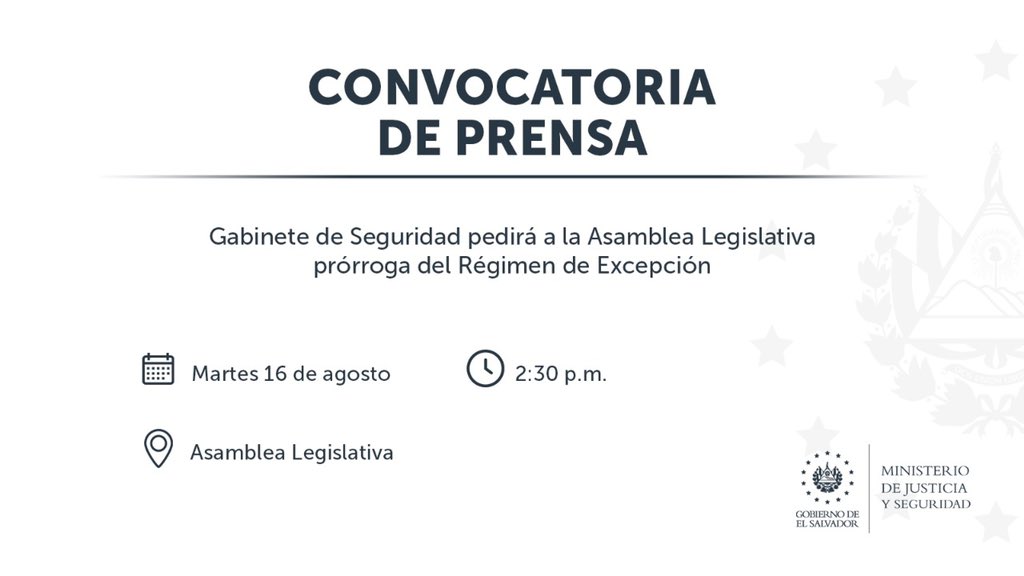 Convocatoria de Prensa