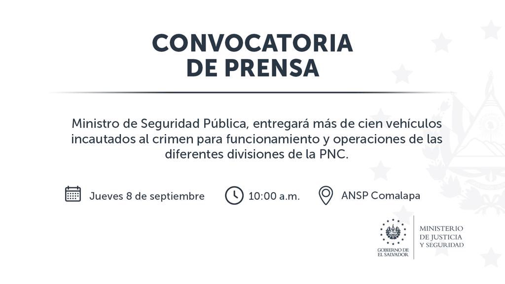 Convocatoria de Prensa