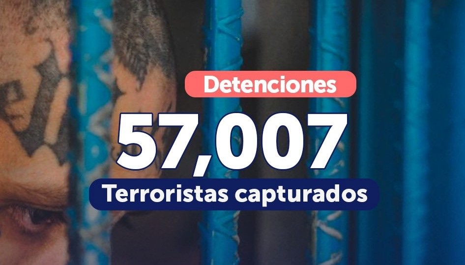 Más de 57,000 terroristas capturados