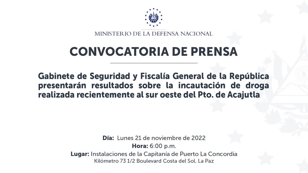 Convocatoria de prensa