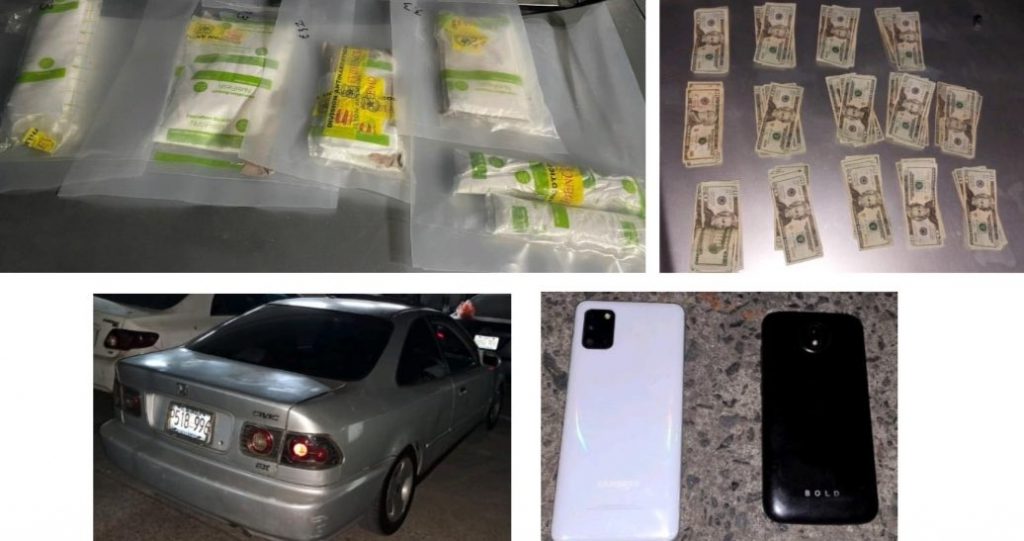 Policía Antinarcótico captura a pareja con droga valorada en $50,000