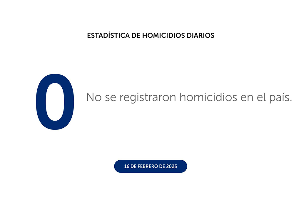 Un día más sin homicidios