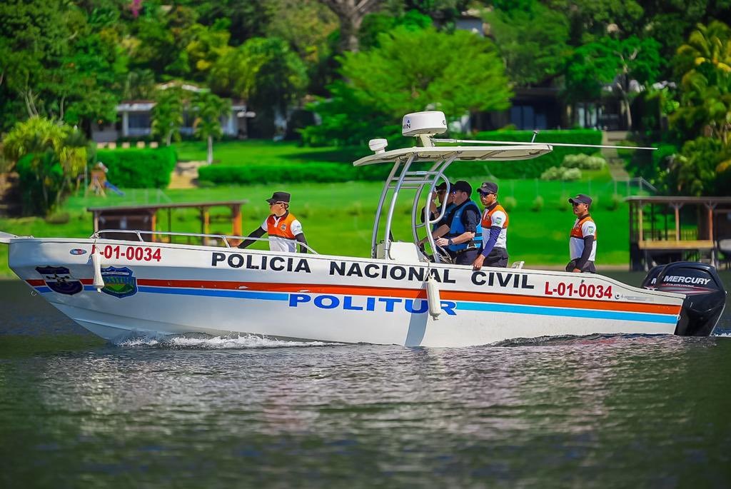 Seguridad fortalecida en Lago de Coatepeque