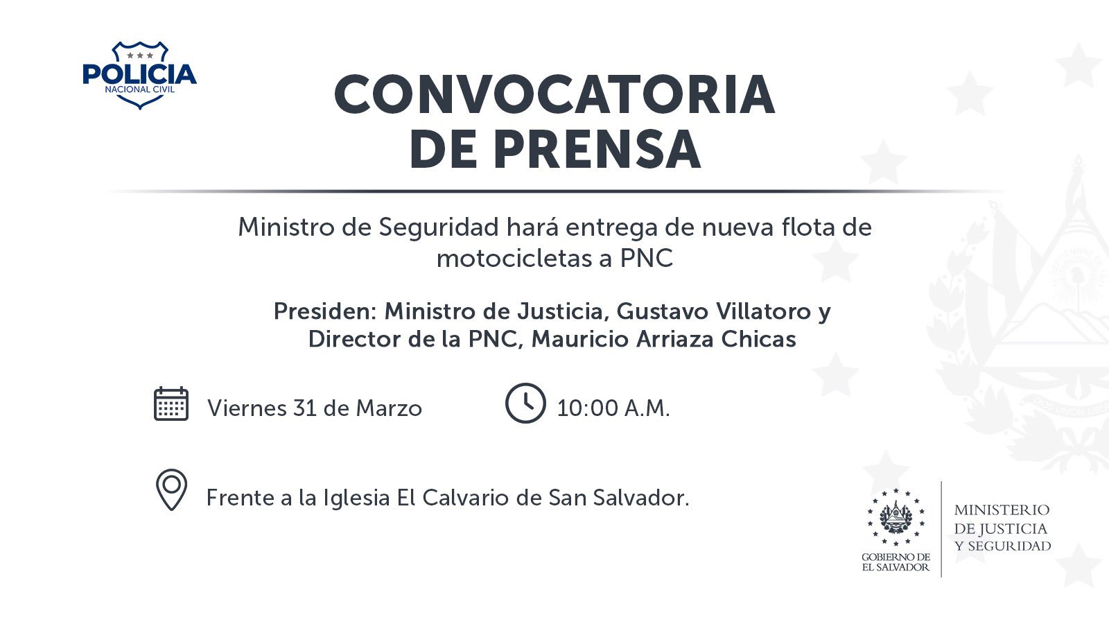 Convocatoria de Prensa