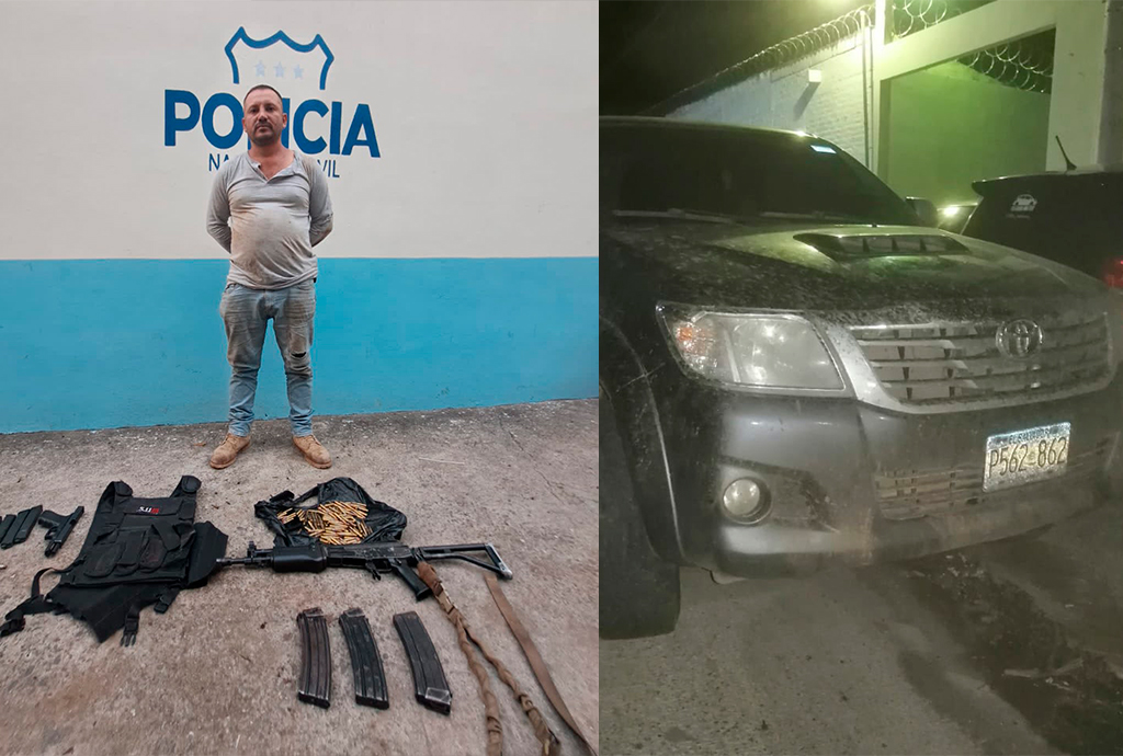 Incautan municiones y armas a peligros pandillero