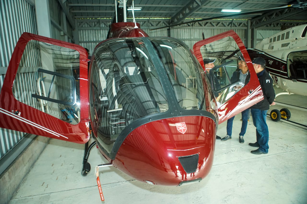 Guerra Contra la Corrupción logra incautar helicóptero de Alfredo Cristiani