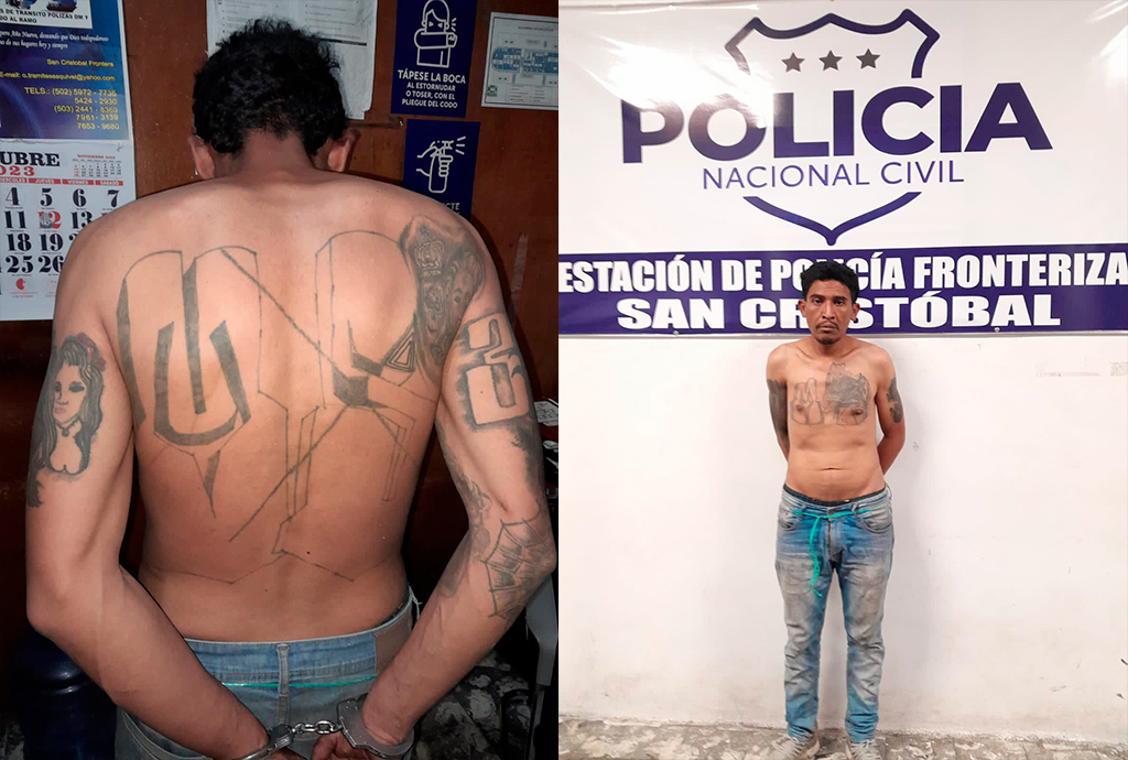 Pandillero de la MS13 fue capturado luego que autoridades de Guatemala lo retornaran al país