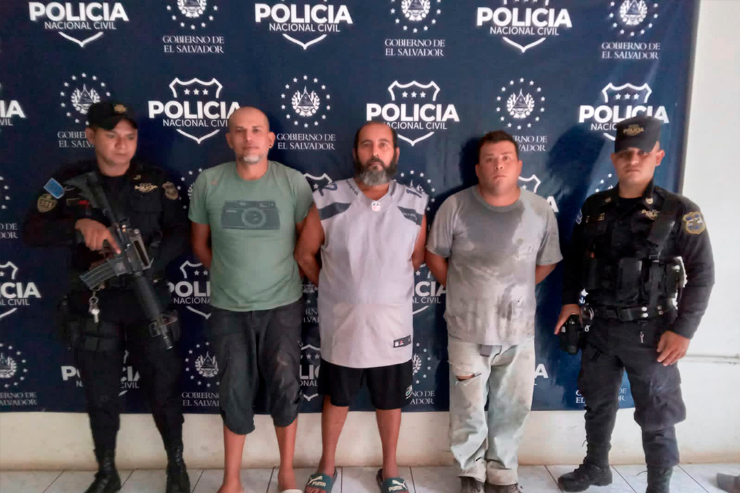 Capturan a los tres rentables de un homicidios en San Miguel