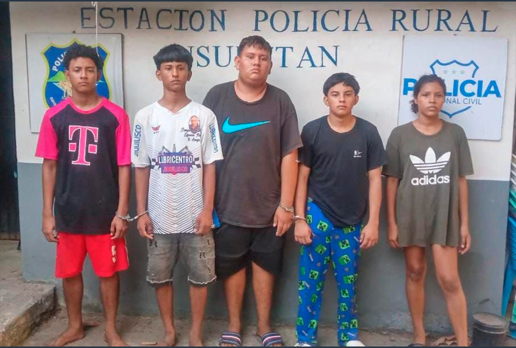 Policía captura en Usulután a seis miembros de la MS13