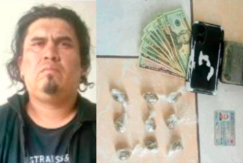 Policía captura a sujeto con droga valorada en más de $3,000