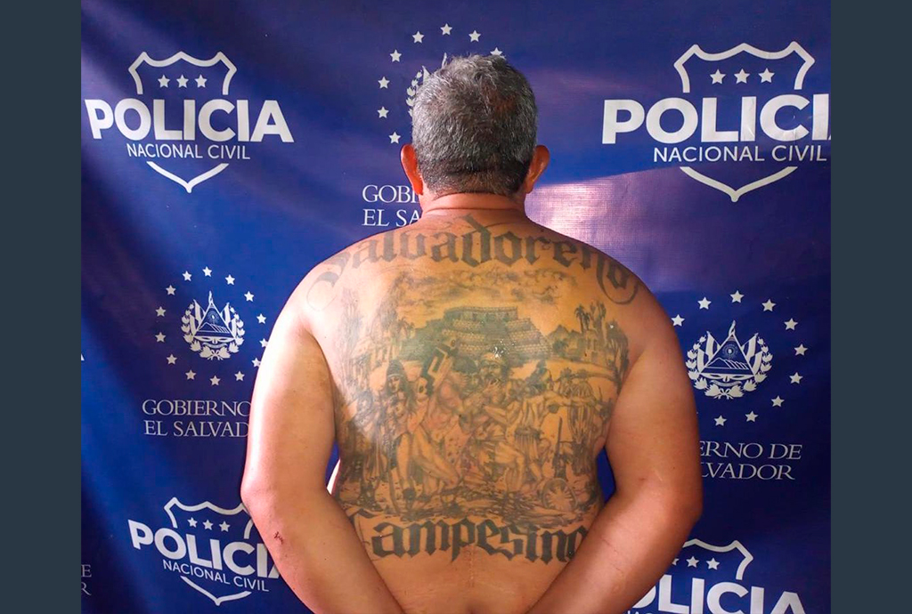 Unidades policiales capturan a testaferro de la MS13 en San Vicente