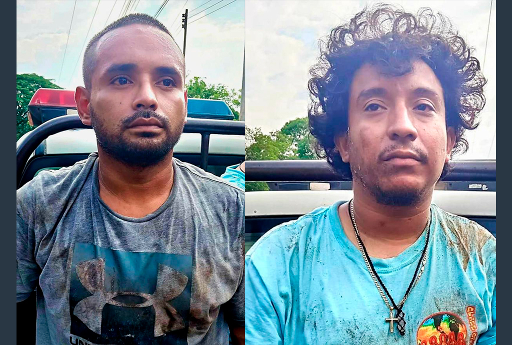 Persecución policial termina con la captura de dos sujetos que transportaban droga