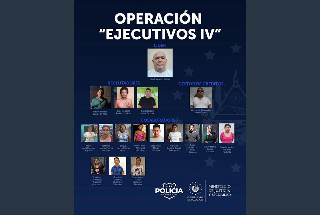 Capturan a 16 personas vinculadas a red de estafadores