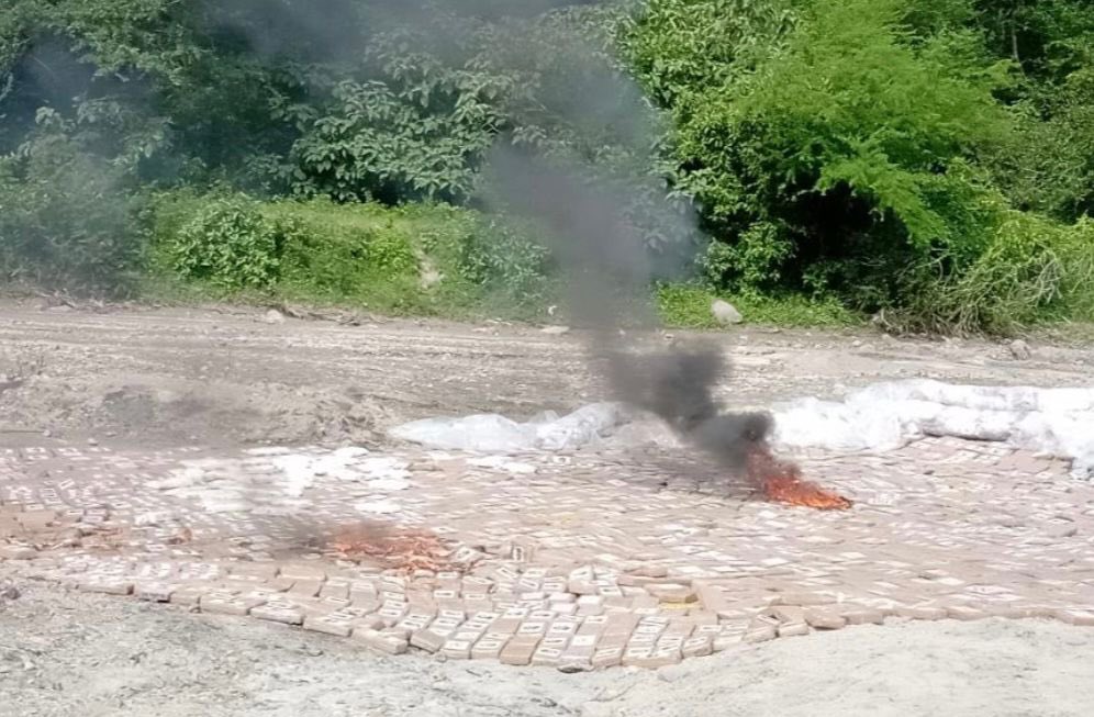 "Droga decomisada, droga destruida": Gustavo Villatoro