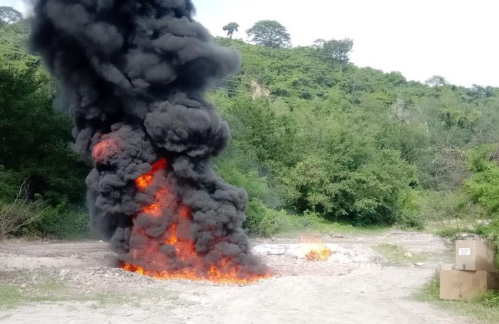 "Droga decomisada, droga destruida": Gustavo Villatoro