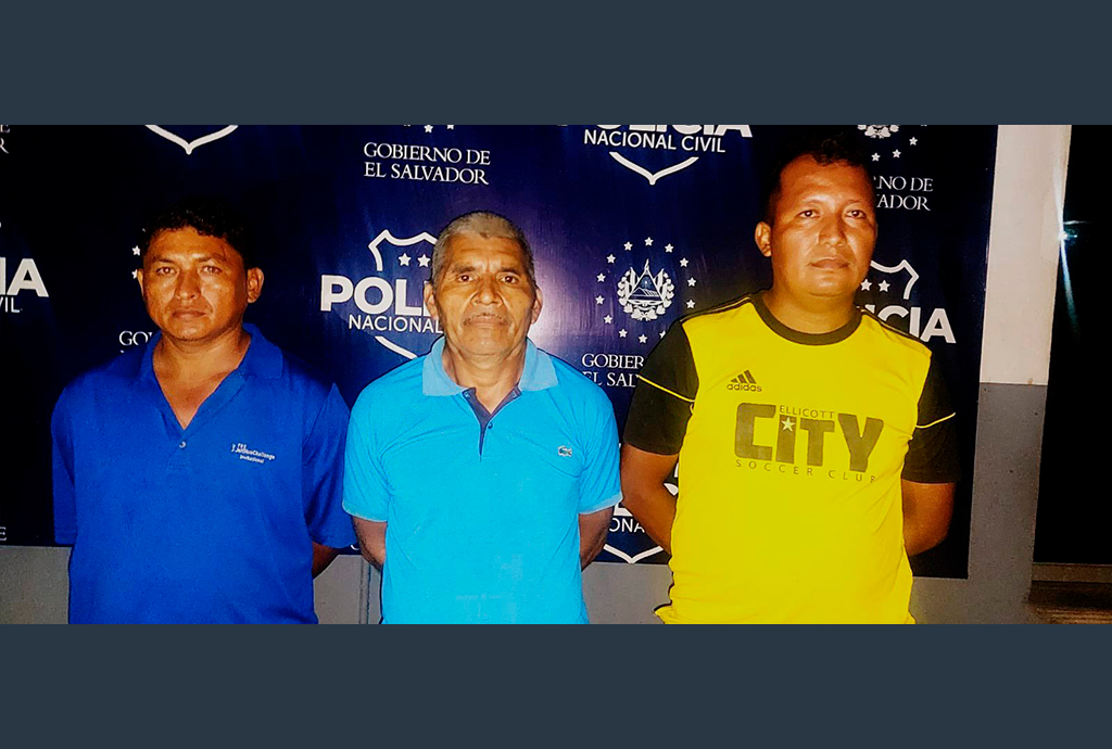 Policía captura a los responsables de un doble homicidio ocurrido en Ahuachapán