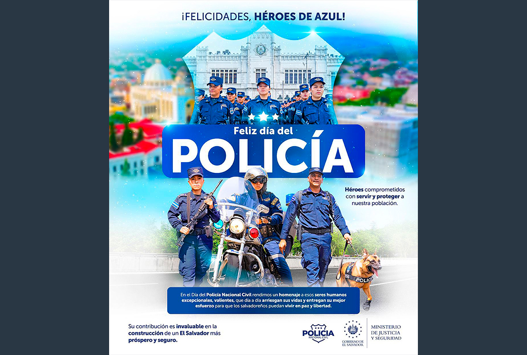 Feliz Día del Policía Nacional Civil