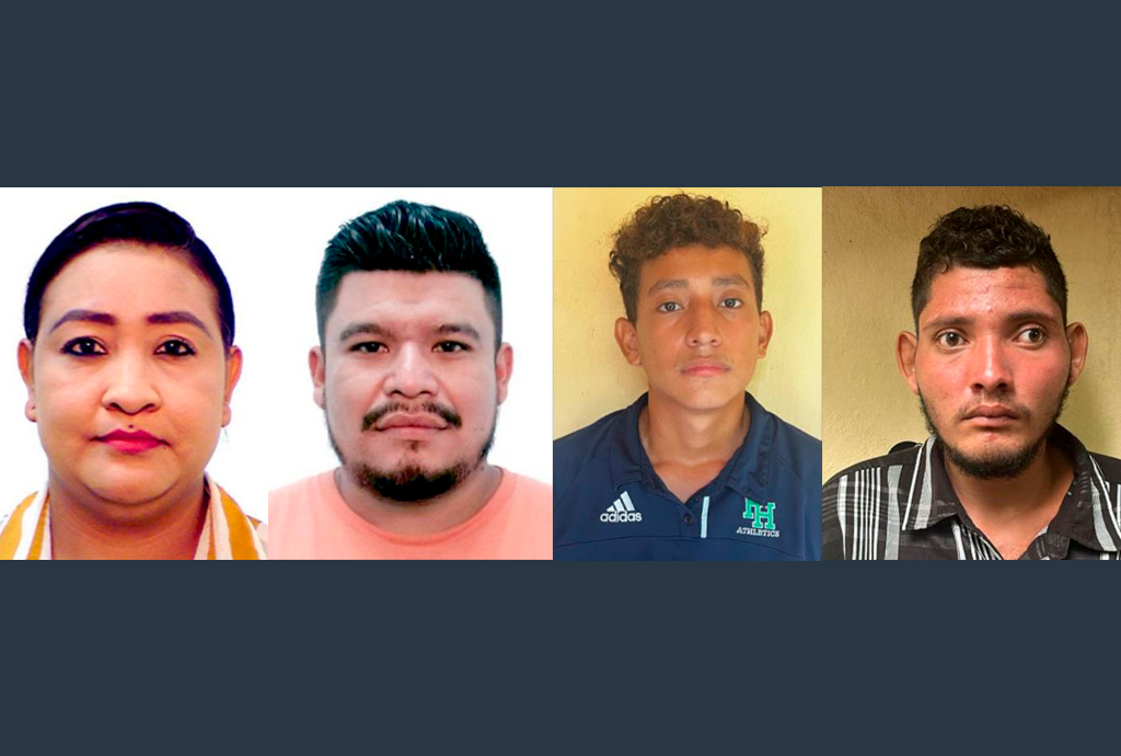 Cuatro capturados por homicidio en El Tránsito, San Miguel
