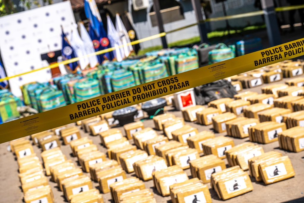 Presentan 4.3 toneladas de cocaína decomisadas a estructuras del narcotráfico en el inicio del 2025