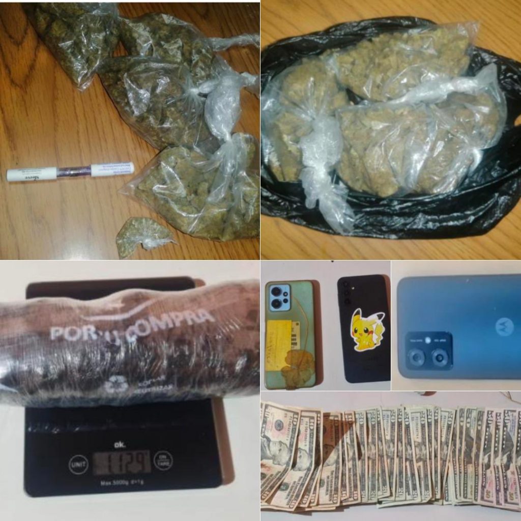 Policía captura a tres sujetos dedicados al narcomenudeo