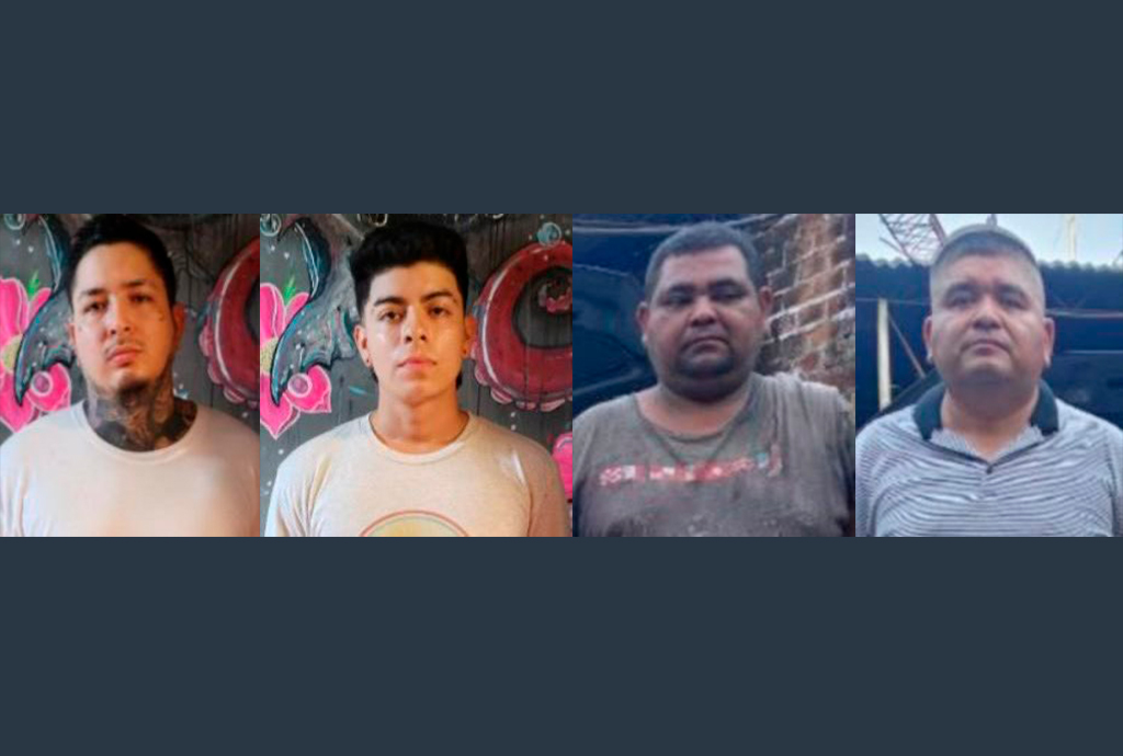 Policía captura a cuatro sujetos a quienes se les decomisó marihuana
