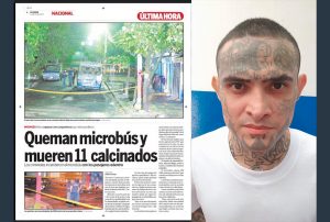 Menor que participó en la quema de microbús en Mejicanos cumplió su condena, pero ahora deberá responder por agrupaciones ilícitas