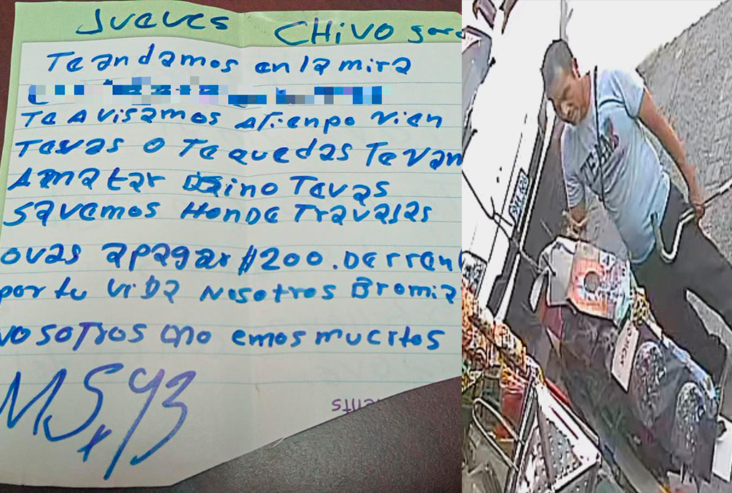 Policía captura a sujeto que exigía renta en La Libertada Este