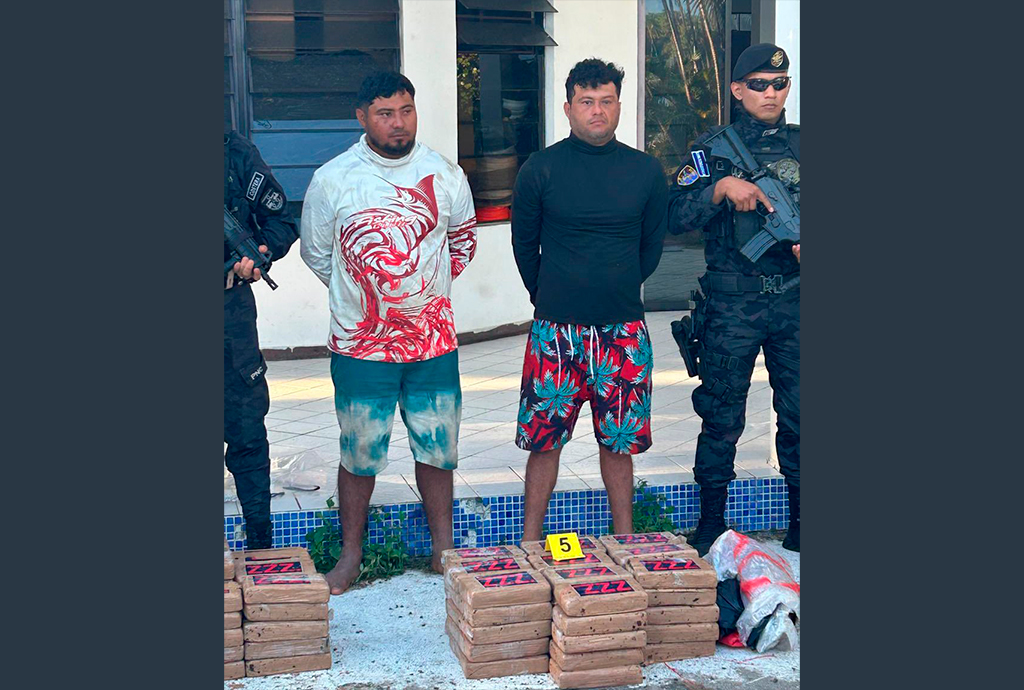 Policía intercepta lancha procedente de Nicaragua con droga valorada en más de 11 millones de dólares