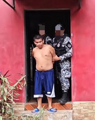 Capturan en flagrancia a palabrero, gatillero y extorsionista de la MS 13 en Sonsonate