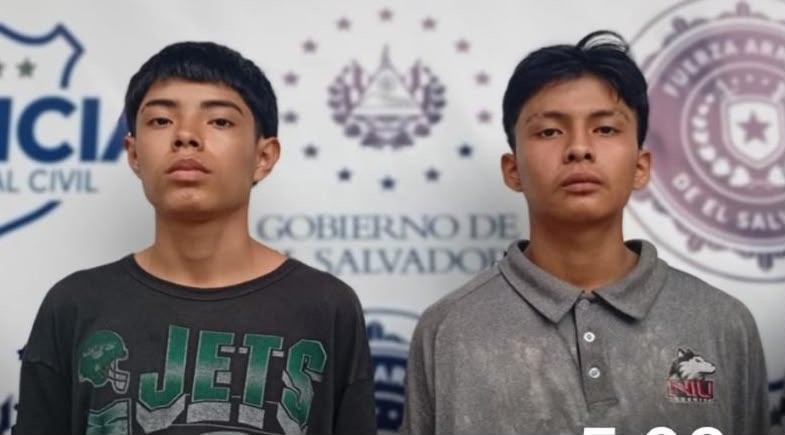 Tras denuncia ciudadana Policía captura a dos pandilleros que aparecían en video viral