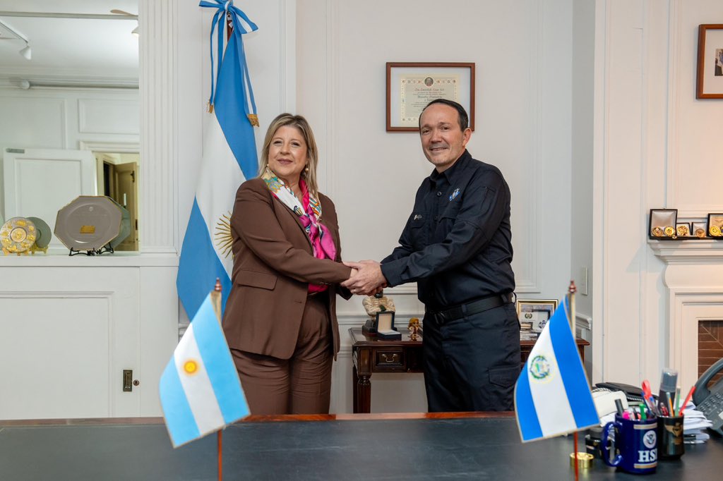Ministro de Seguridad se reúne con homóloga de Argentina