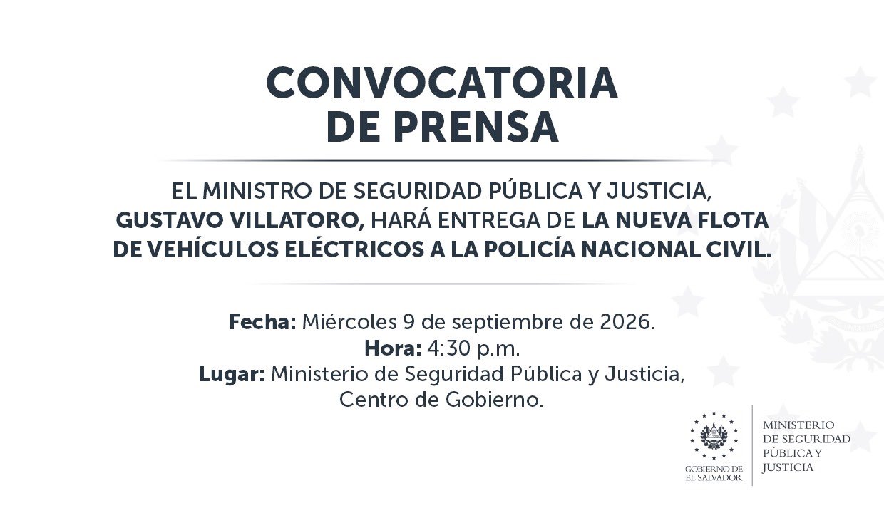 Convocatoria de Prensa