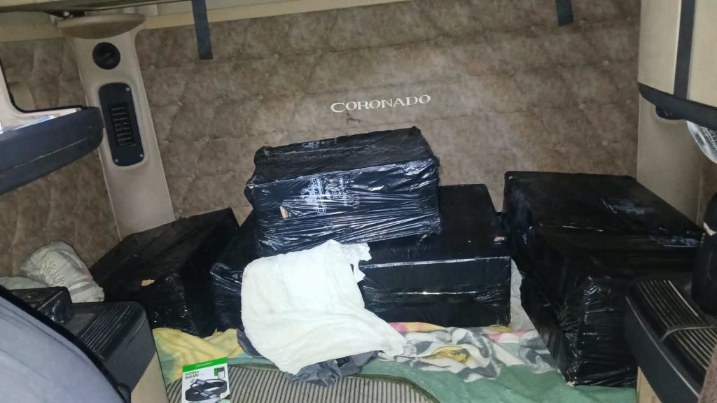 Capturan a guatemalteco con cargamento de marihuana en vehículo de carga