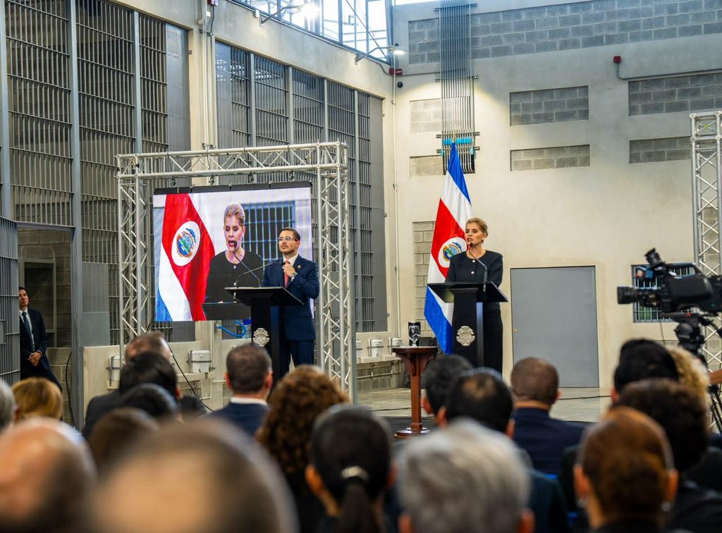 Ministros del Gabinete de Seguridad participan en la inauguración del CACCO en Costa Rica